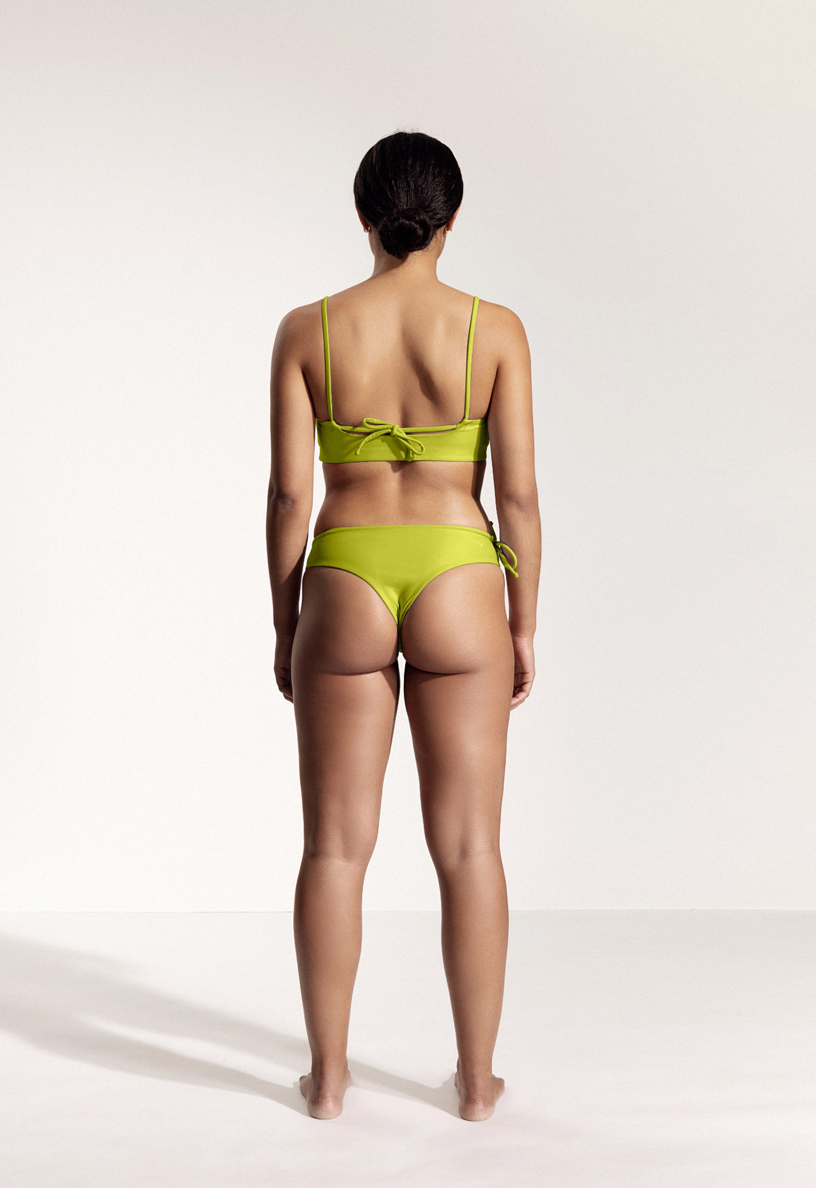 Bartlett Bikini Top in Charteuse