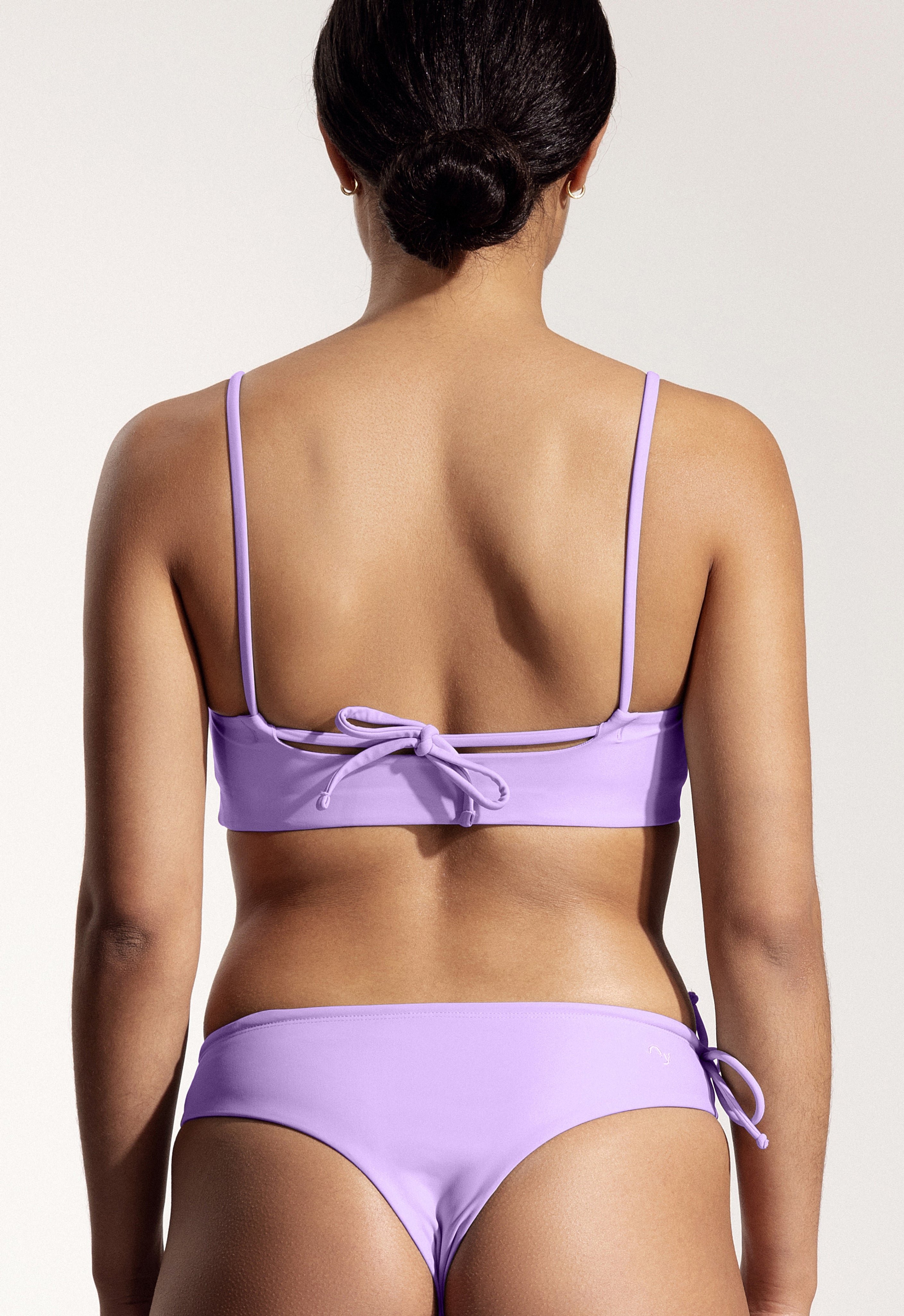 Bartlett Bikini Top in Light Purple