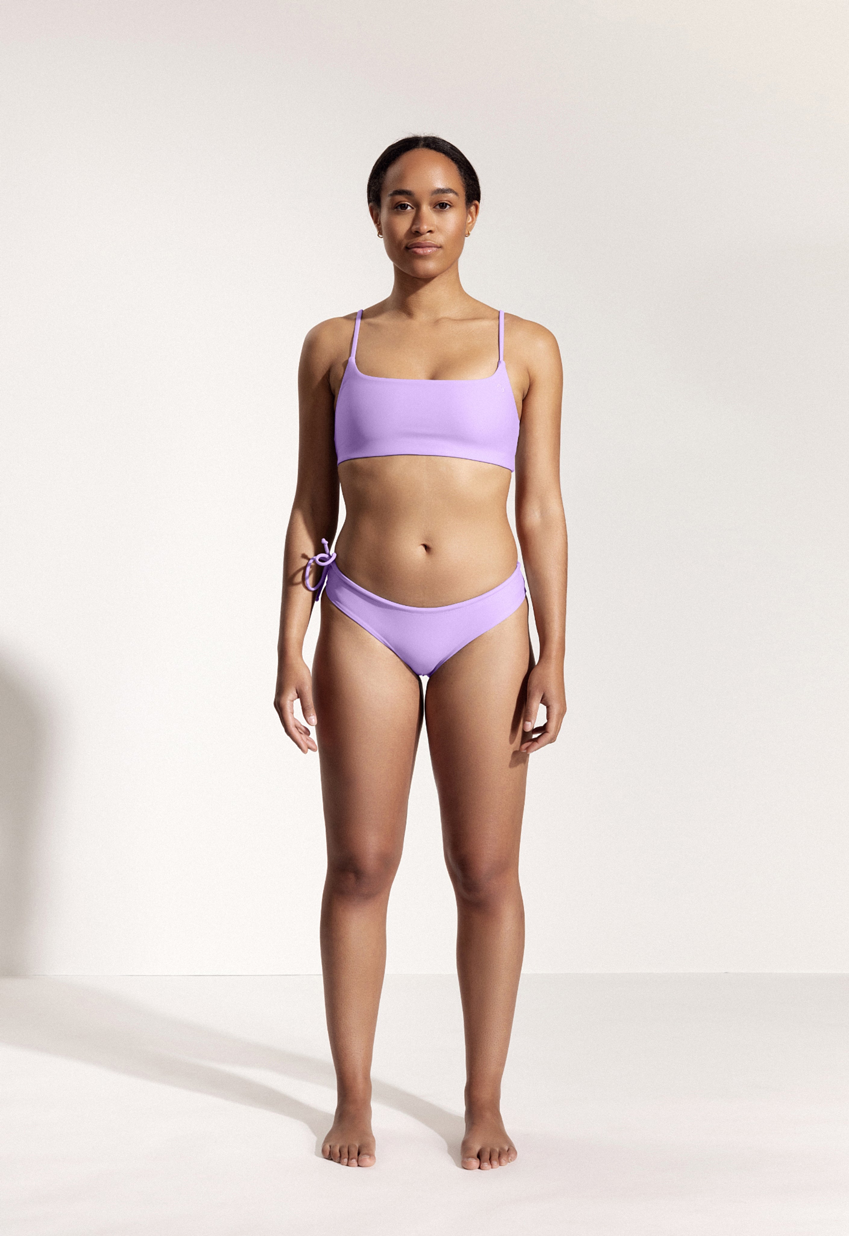 Bartlett Bikini Top in Light Purple