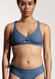 Charlie Bikini Top in Blue