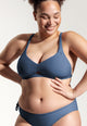Charlie Bikini Top in Blue