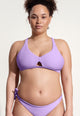 Charlie Bikini Top in Light Purple