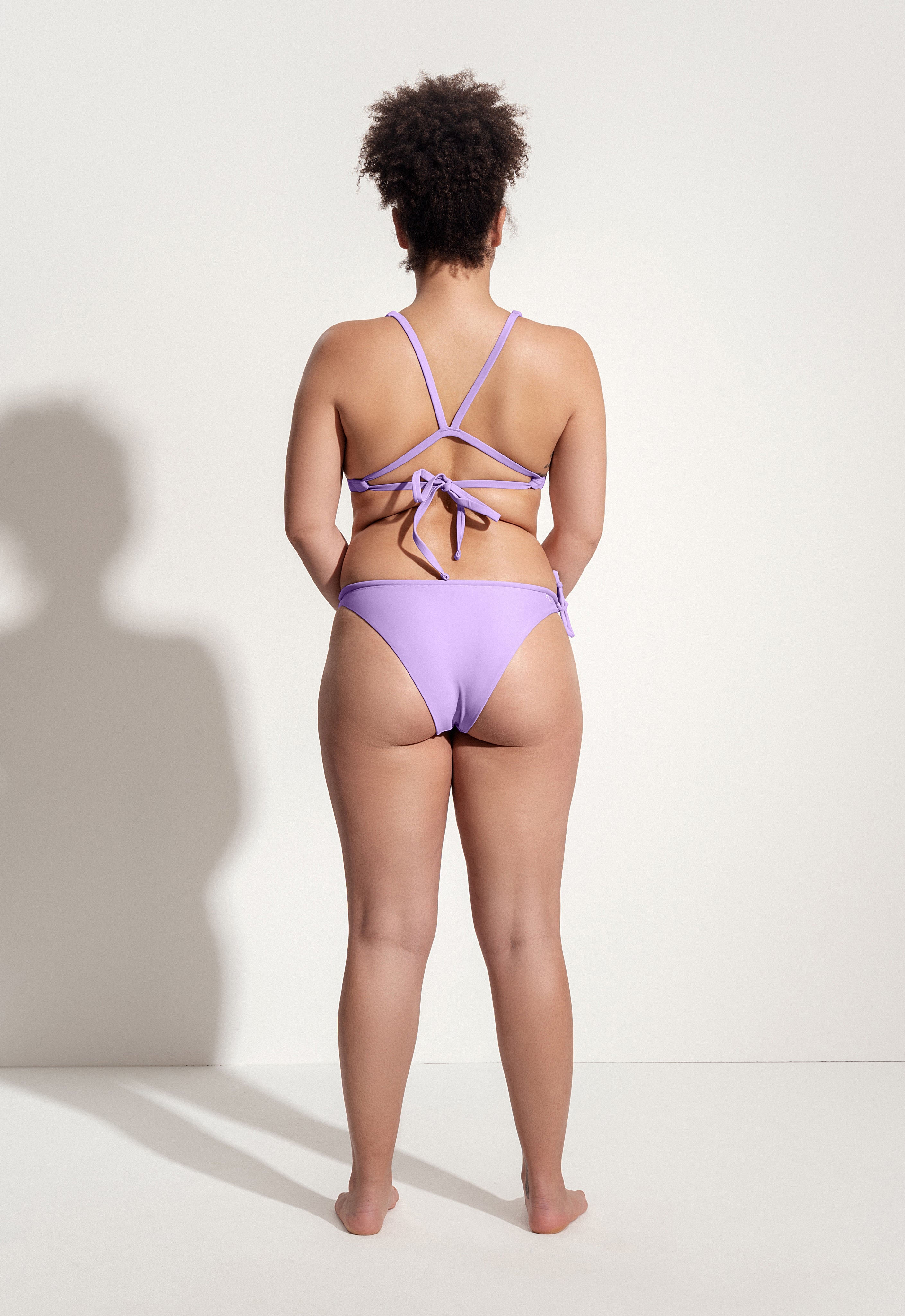 Charlie Bikini Top in Light Purple