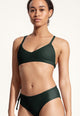 Dara Bikini Top in Night Green