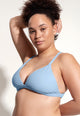 Essa Bikini Top in Light Blue