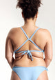 Essa Bikini Top in Light Blue