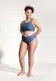 Greta Bikini Top in Blue