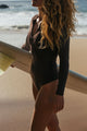 Oriana Swimsuit in Brown