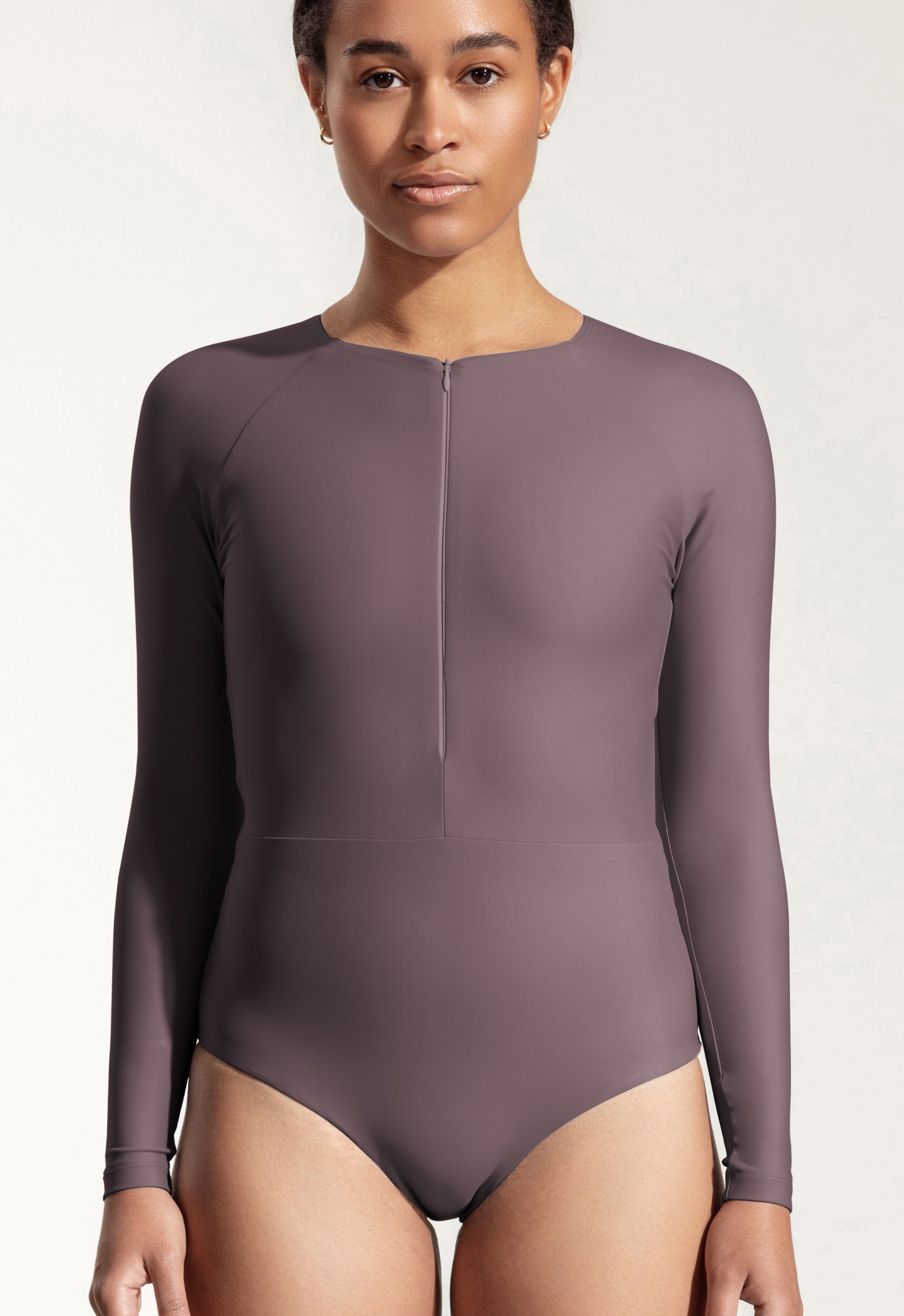 Oriana Swimsuit in Dark Lavender