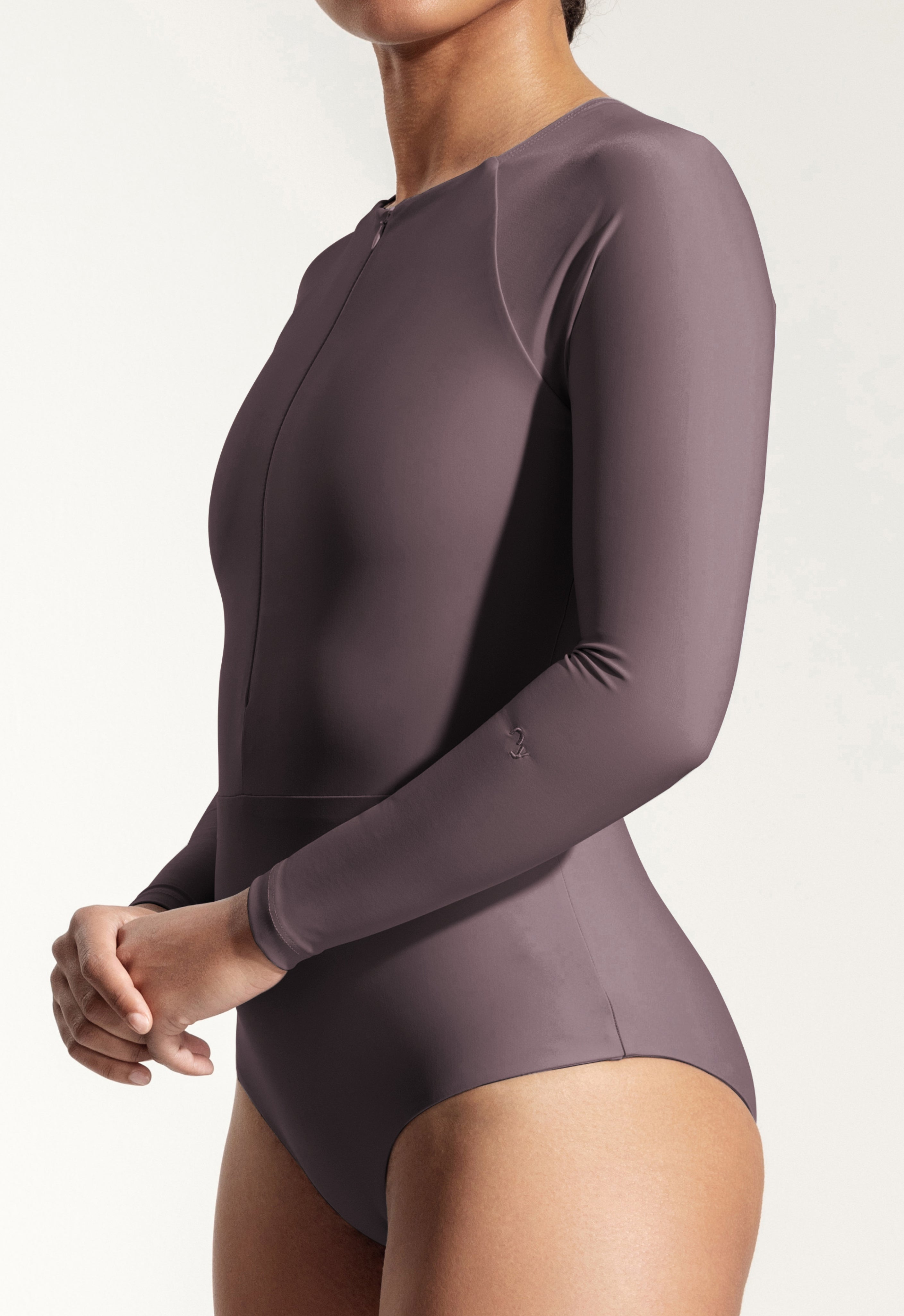 Oriana Swimsuit in Dark Lavender
