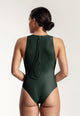 Blake Swimsuit in Night Green