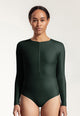Oriana Swimsuit in Night Green